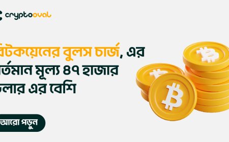 বিটকয়েনের বুলস চার্জ, এর বর্তমান মূল্য ৪৭হাজার ডলার এর বেশী