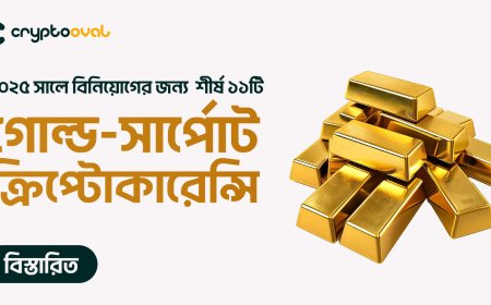 ২০২৫ সালে বিনিয়োগের জন্য শীর্ষ ১১টি গোল্ড- সাপোর্টেট ক্রিপ্টোকারেন্সি